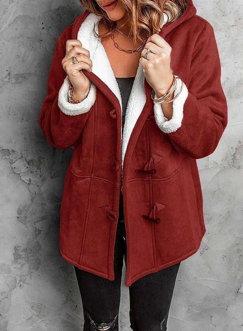 Elarova | stilvolle Fleece Winterjacke für Damen von Essential