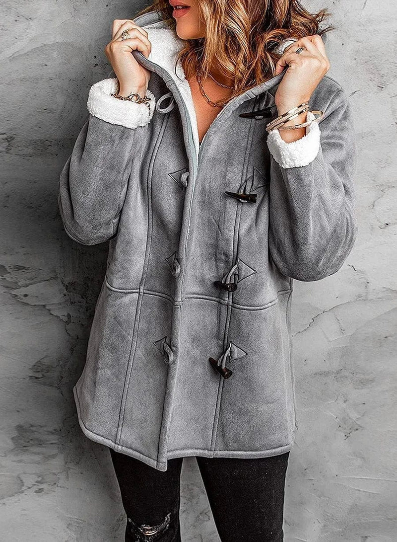 Elarova | stilvolle Fleece Winterjacke für Damen von Essential