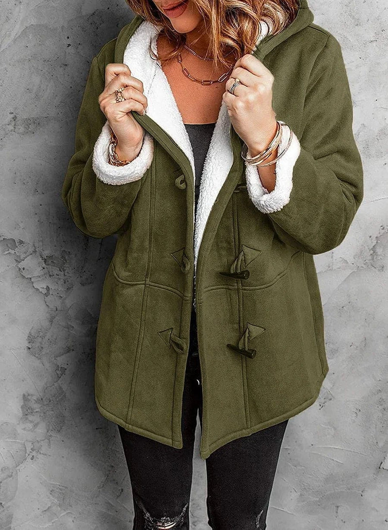 Elarova | stilvolle Fleece Winterjacke für Damen von Essential