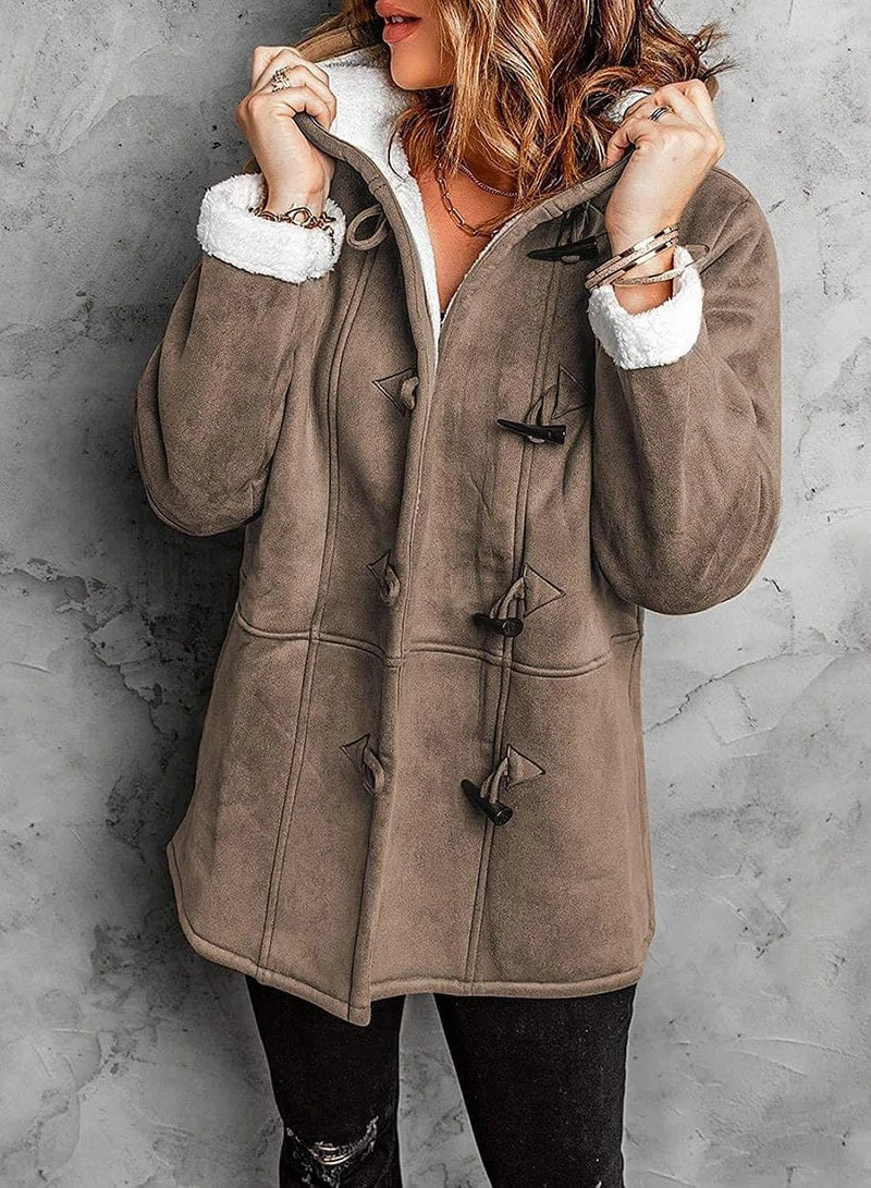 Elarova | stilvolle Fleece Winterjacke für Damen von Essential