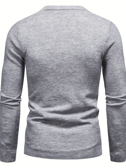 Elarova | stilvoller Strickpullover für Männer