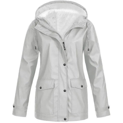 Elarova | wind- und wasserdichte Outdoor-Jacke mit Fleece-Futter