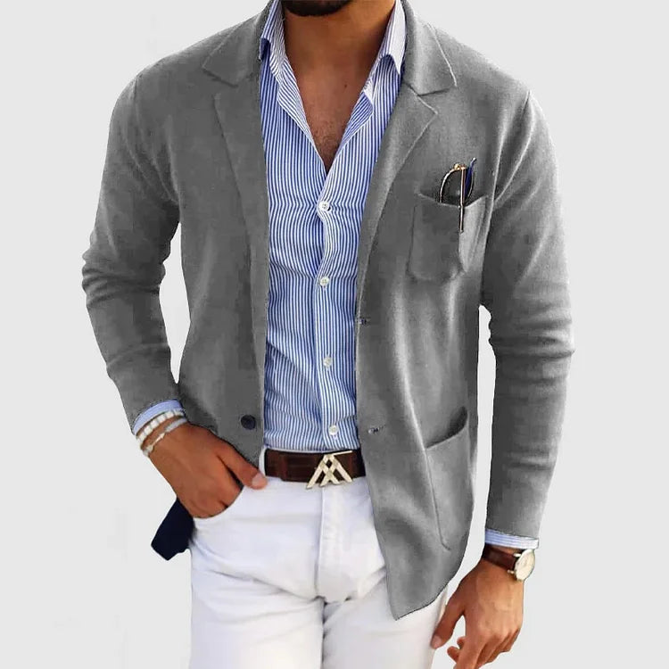 Elegante Freizeitjacke aus Wollstoff – Ernie