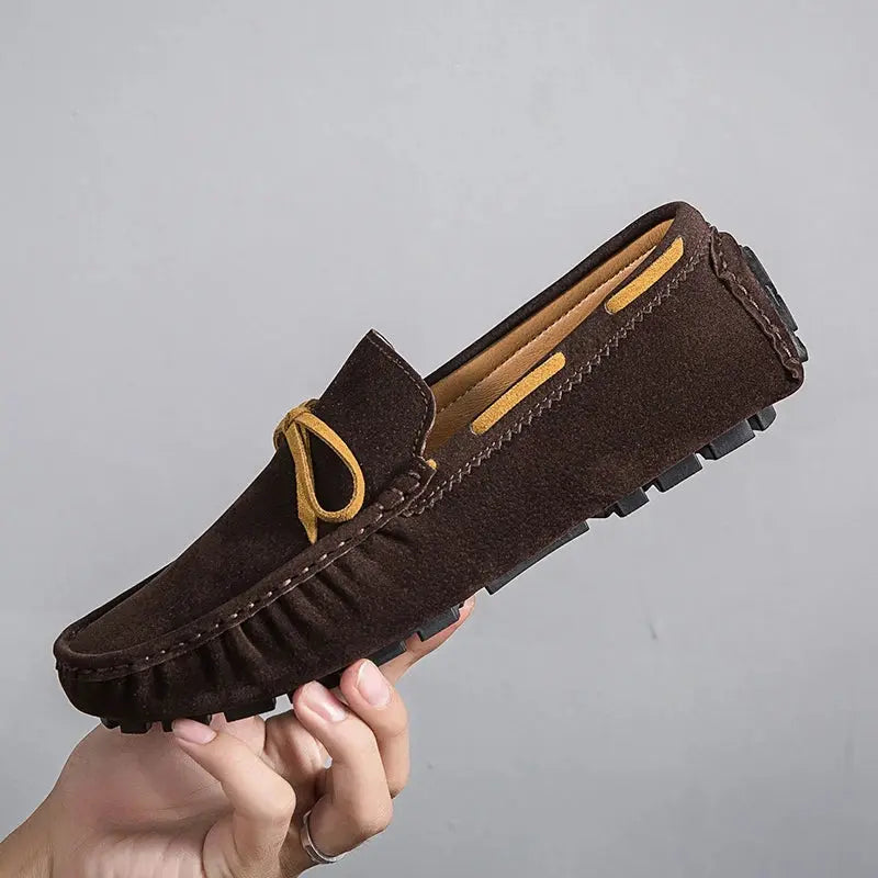 Elegante Herren Schnürloafer aus Premium-Leder