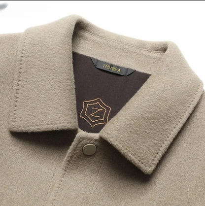 Elegante Herren Woll-Jacke aus Premium-Schurwolle