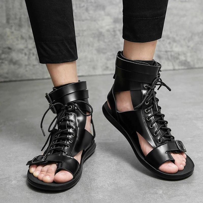 Elegante Retro-Herrensandalen für Komfort und Stil
