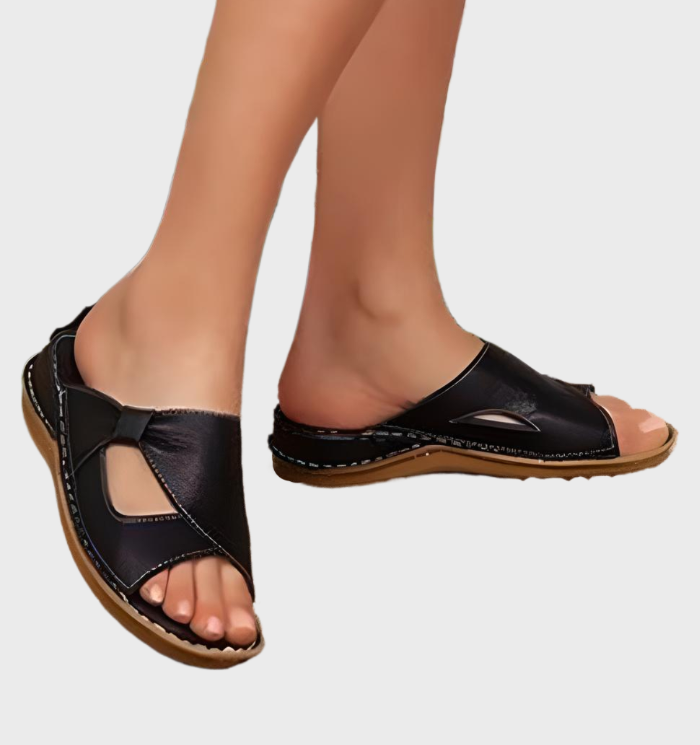 Elegante orthopädische Damensandalen Hylda