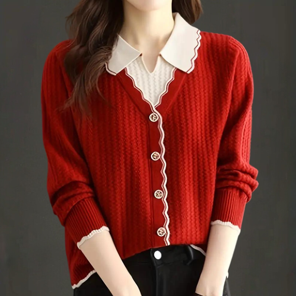 Elegante und bequeme Damenpullover von Orsolya für einen anspruchsvollen Stil
