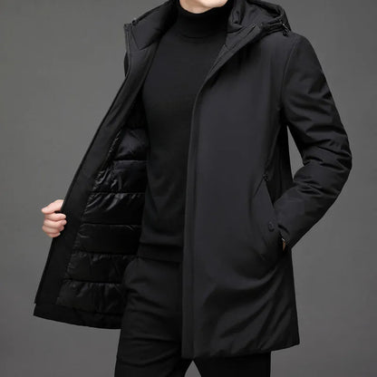 Elarova |  Elegante Kapuzenjacke für Herren