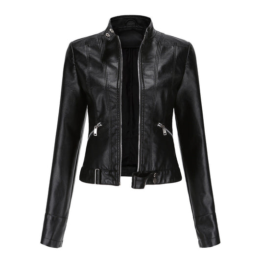 Elarova |  Elegante Lederjacke für Damen