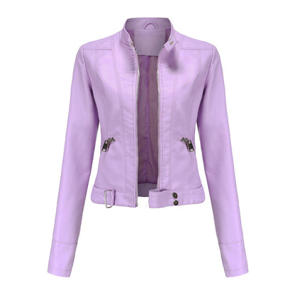 Elarova |  Elegante Lederjacke für Damen