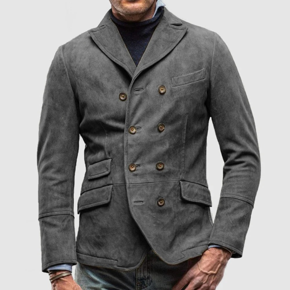 Eleganter Herren Zweireiher Blazer - Slim Fit