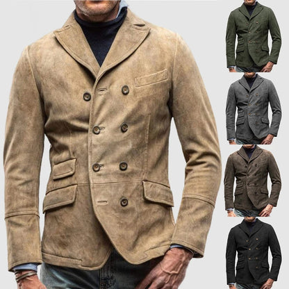 Eleganter Herren Zweireiher Blazer - Slim Fit
