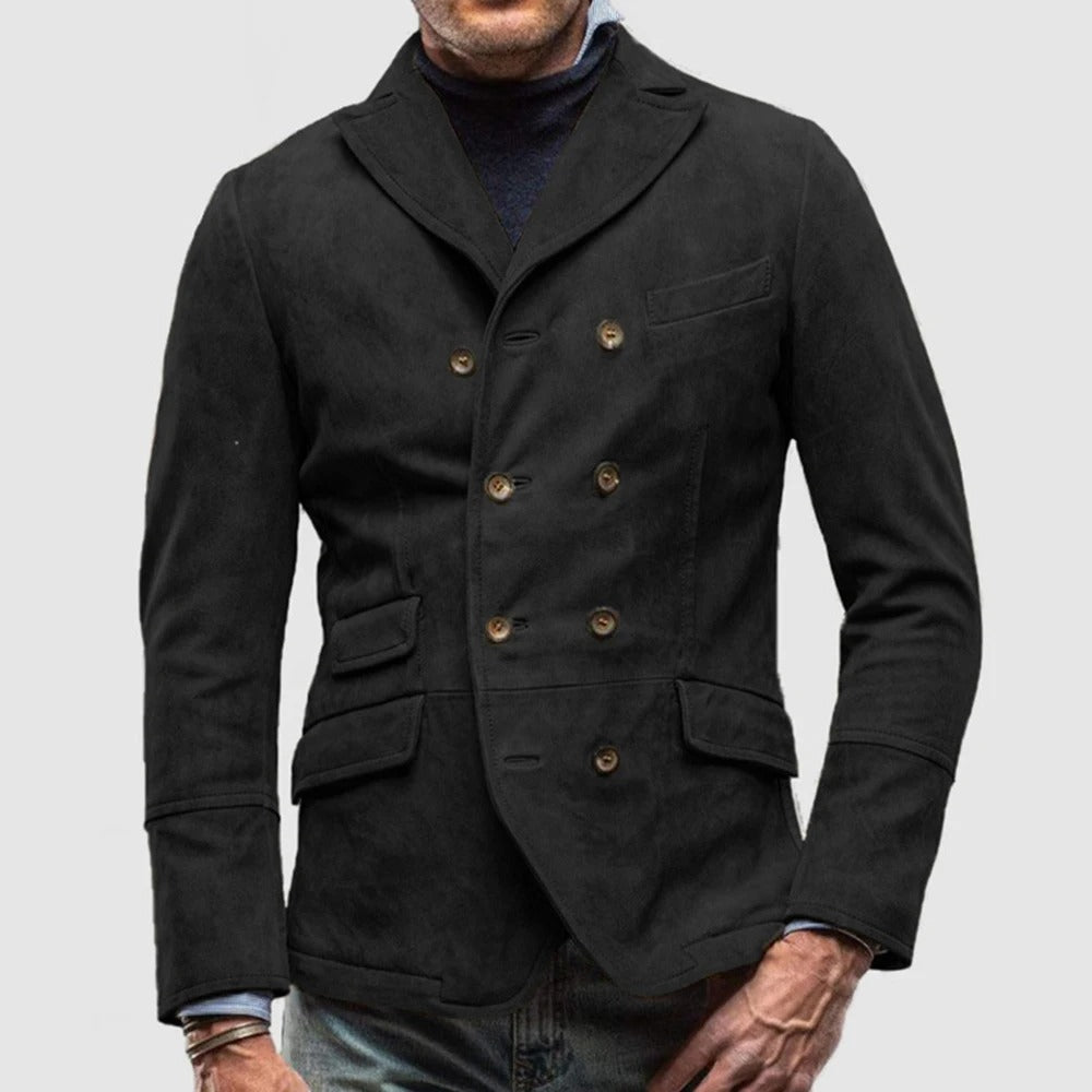Eleganter Herren Zweireiher Blazer - Slim Fit