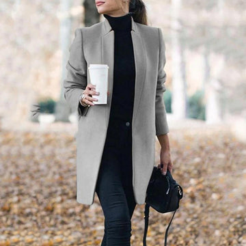 Elarova |  Eleganter Mantel für Damen