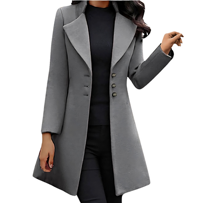 Elarova |  Eleganter Mantel für Damen