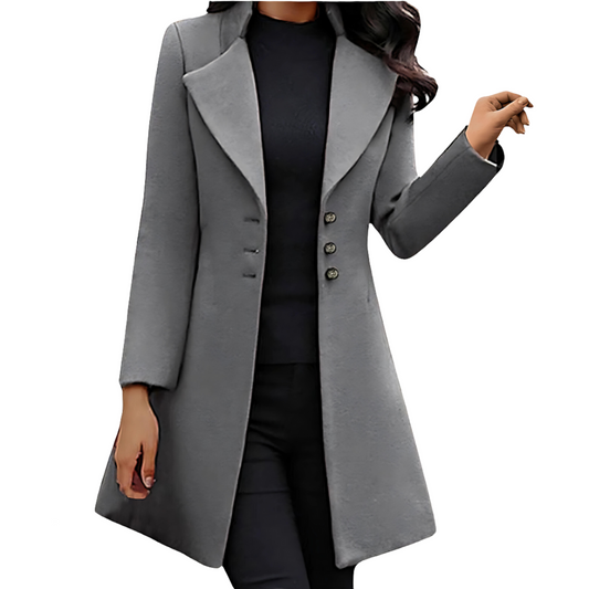 Elarova |  Eleganter Mantel für Damen