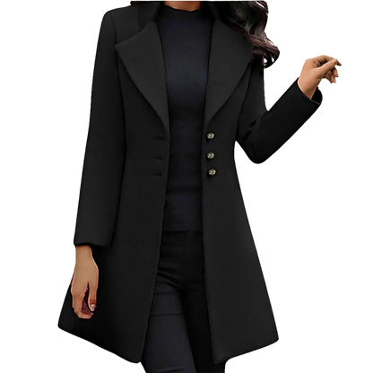 Elarova |  Eleganter Mantel für Damen