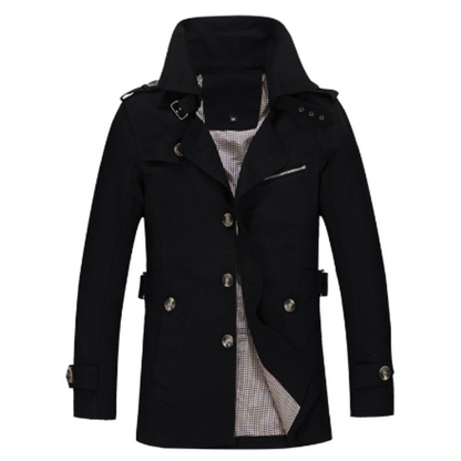 Elarova |  Eleganter Trenchcoat für Herren
