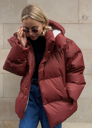 Elarova |  Eleganter warmer Jacke für Damen