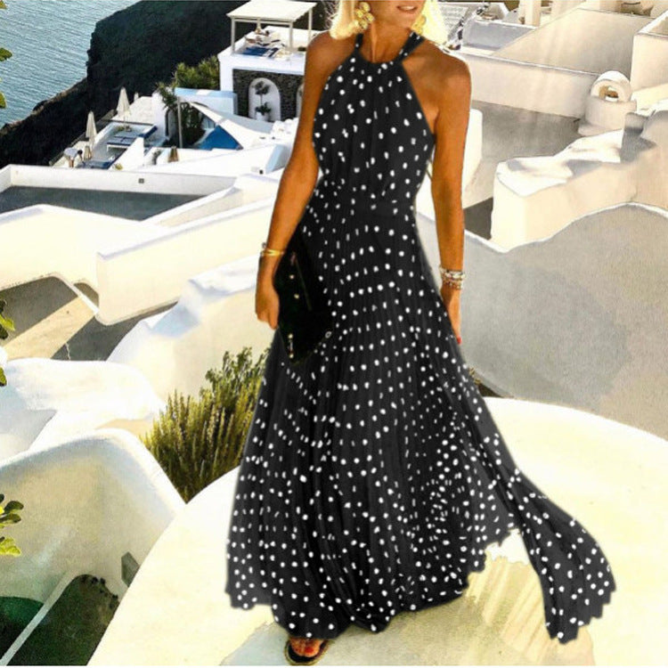 Elegantes Boho-Maxikleid von Elarova mit Falten