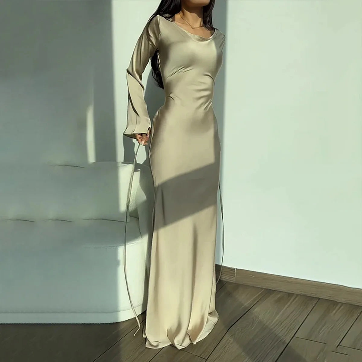 Elegantes Clara ® Langarmkleid für diverse Anlässe