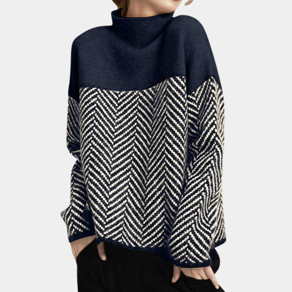 Elegantes Damen-Strickpullover Nina