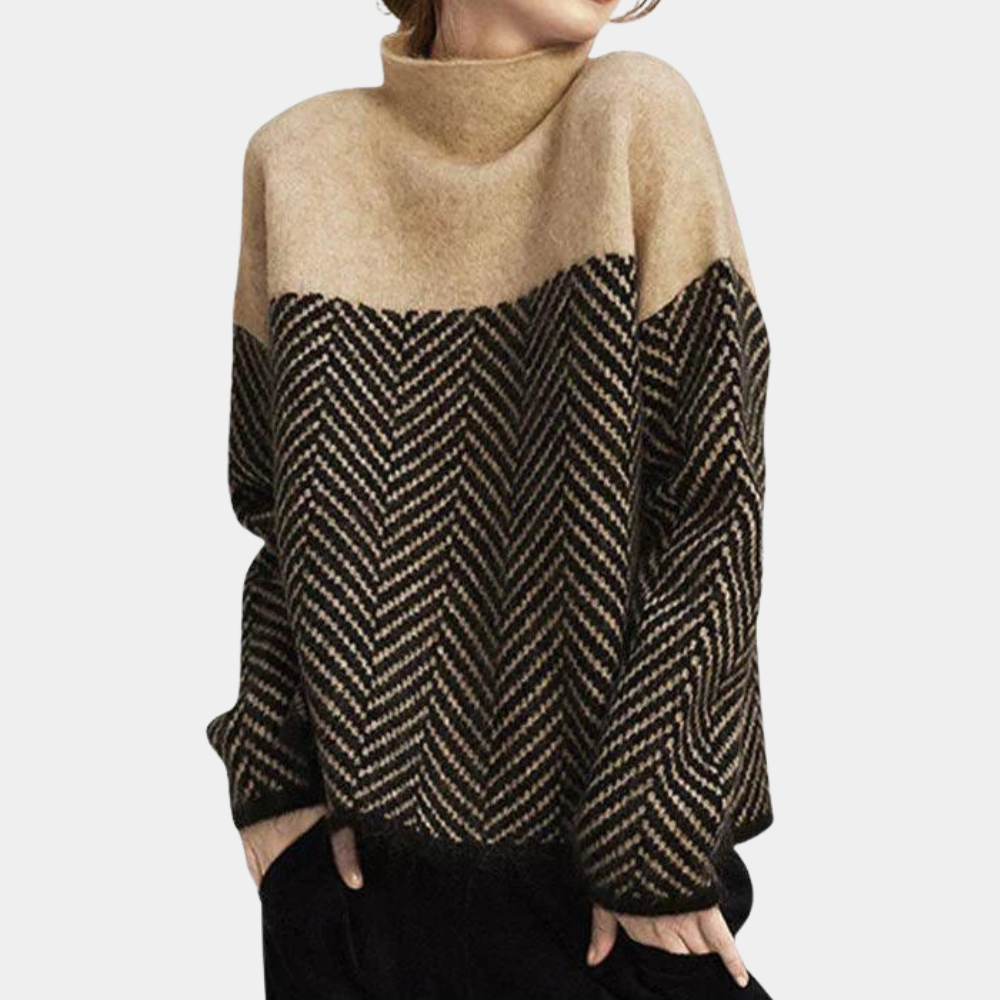 Elegantes Damen-Strickpullover Nina