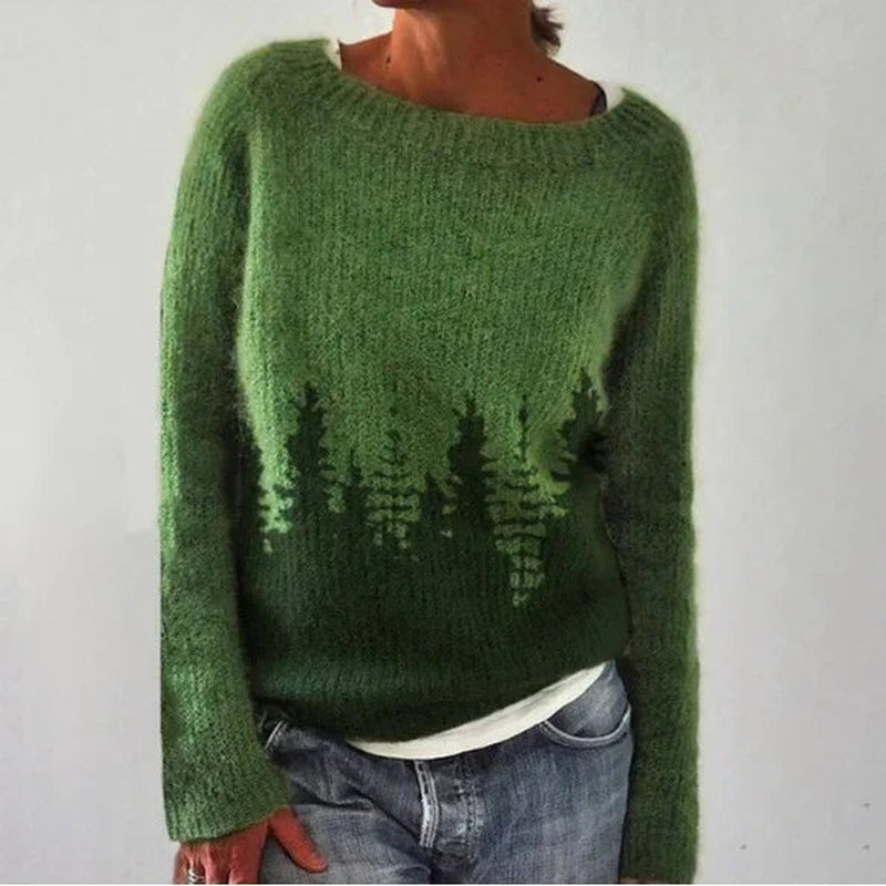 Elegantes Damen-Winterpullover für stilvolle Tage