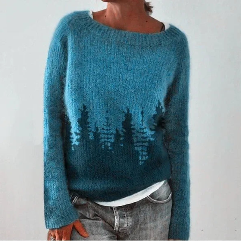 Elegantes Damen-Winterpullover für stilvolle Tage