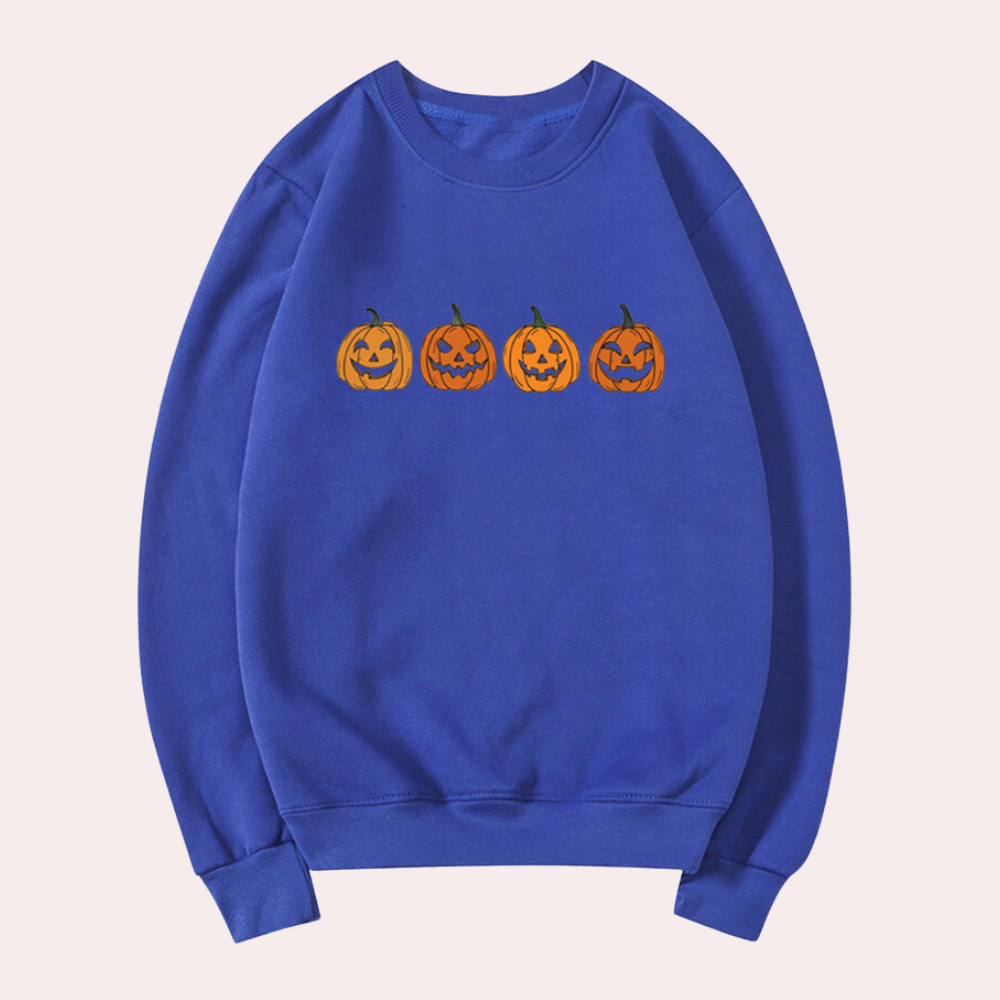 Elegantes Halloween-Sweatshirt für Frauen - Afra Kollektionen