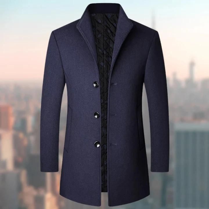 Elegantes Herren-Langmantel Modell Arend