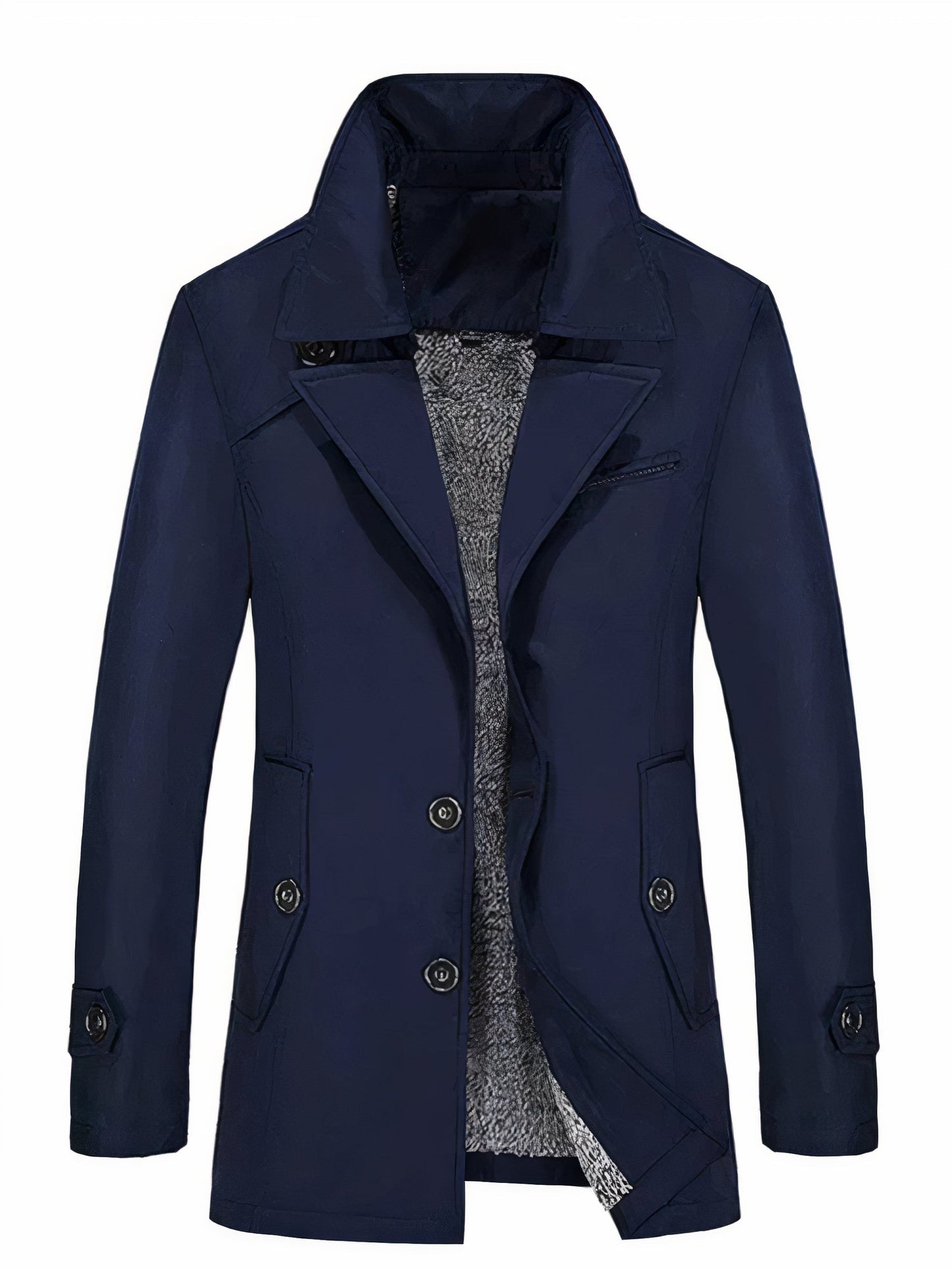 Elegantes Herren-Winter-Mantelmodell Oskar