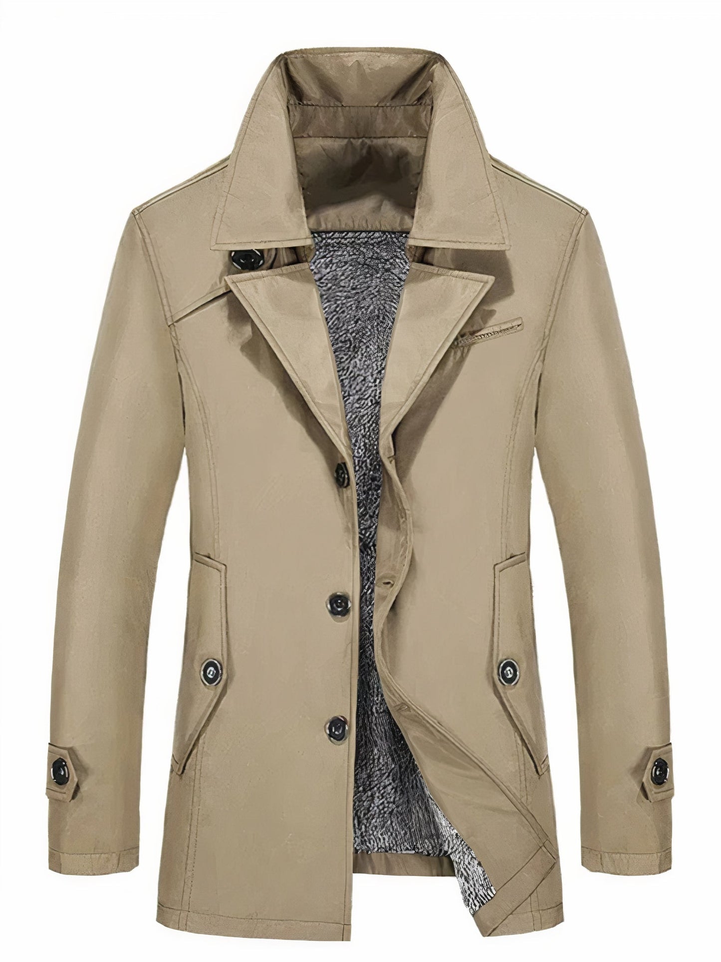 Elegantes Herren-Winter-Mantelmodell Oskar