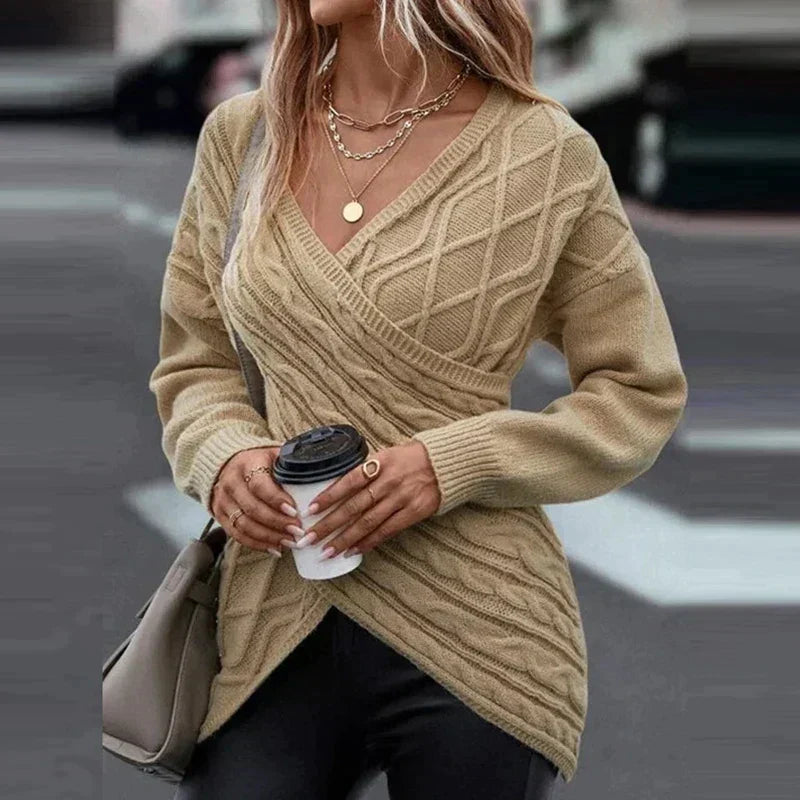 Elegantes Winterpullover Grace