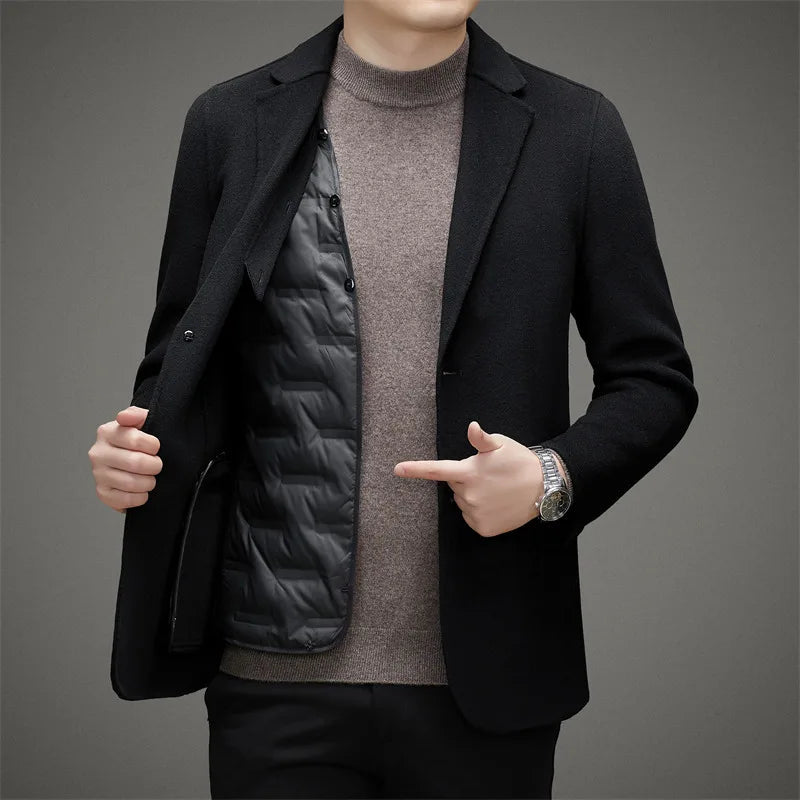 Elegantes Wollmantelmodell Malvin