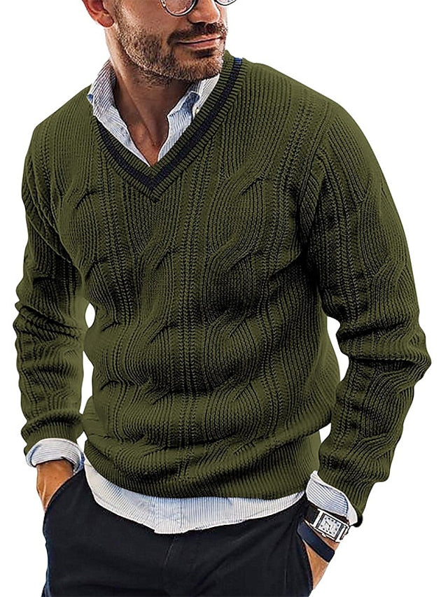 Elegantes Wollpullover Modell Hardy