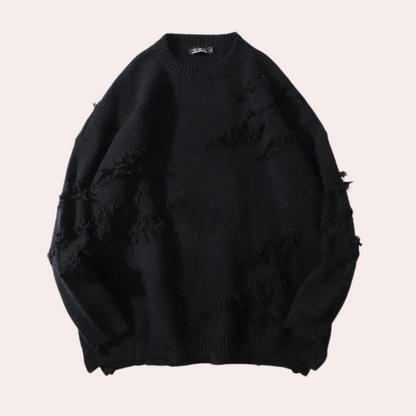 Elegantes, figurbetontes Strickpullover für modebewusste Damen