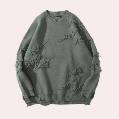 Elegantes, figurbetontes Strickpullover für modebewusste Damen