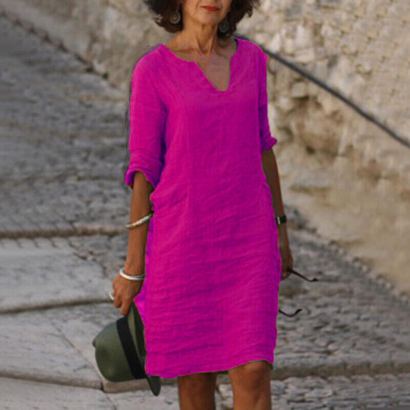 Elegantes und bequemes Leni Kleid