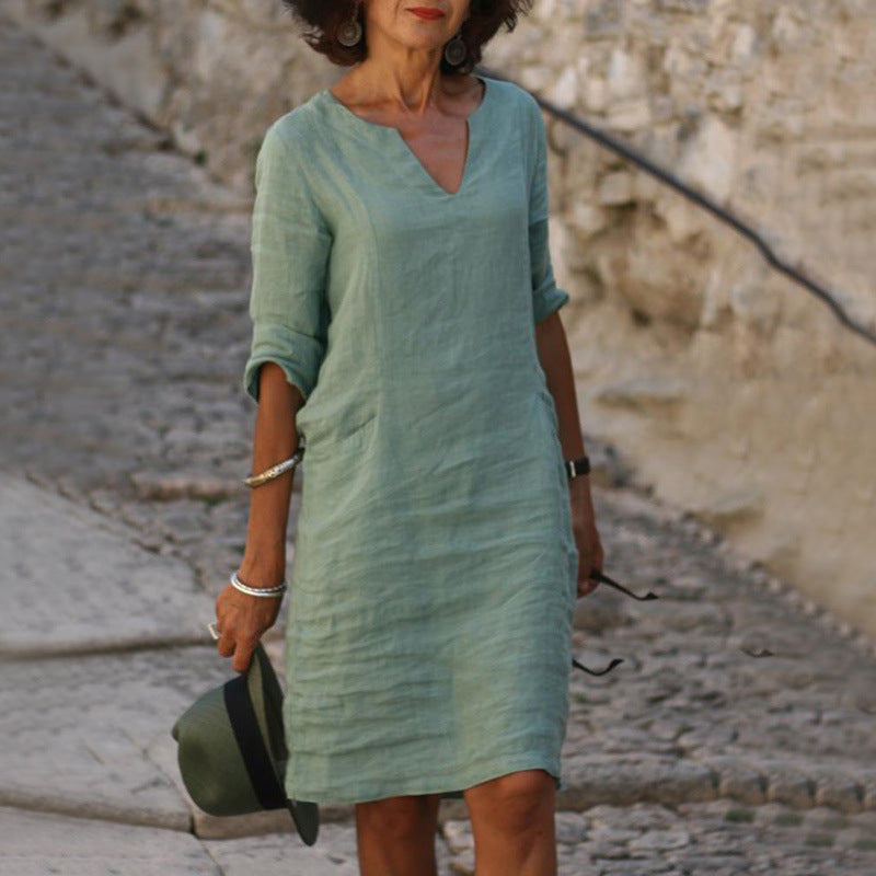 Elegantes und bequemes Leni Kleid