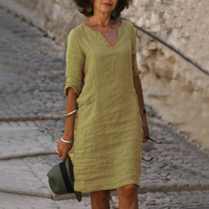 Elegantes und bequemes Leni Kleid