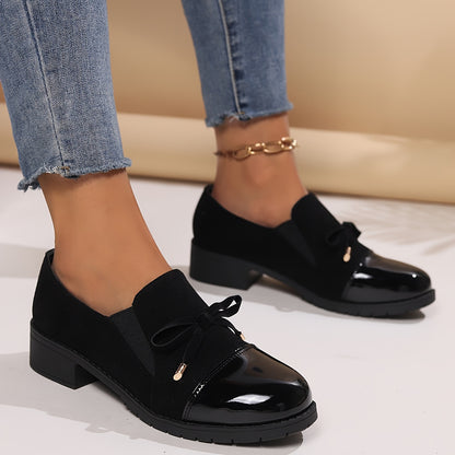 EleganzaStep™ – Komfortable Damen Loafer mit Blockabsatz