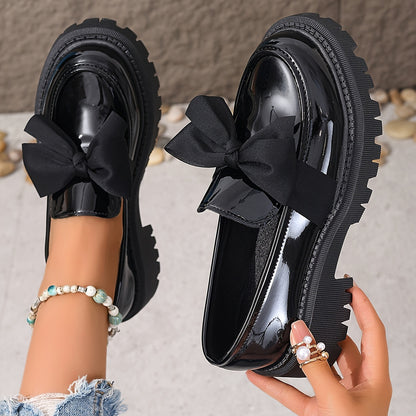 EleganzaWalk™ – Stilvolle Plateau Loafer für Damen mit Komfortsohle