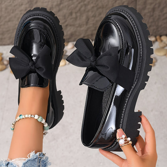 EleganzaWalk™ – Stilvolle Plateau Loafer für Damen mit Komfortsohle