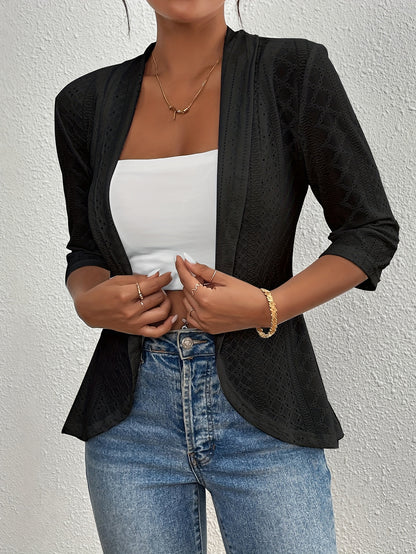 Eleganza™ – Langer Damen Cardigan für stilvolle Wärme & Komfort