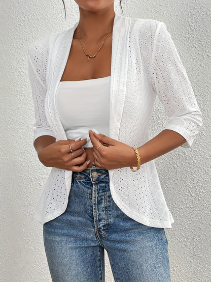 Eleganza™ – Langer Damen Cardigan für stilvolle Wärme & Komfort