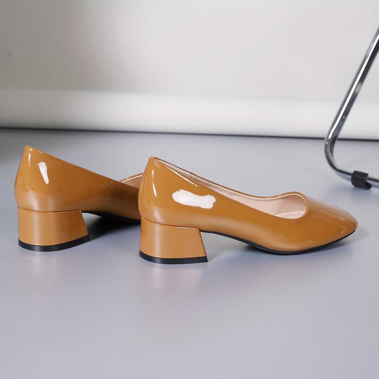 Eleganza™ – Modische Damen Pumps mit Bequemem Blockabsatz