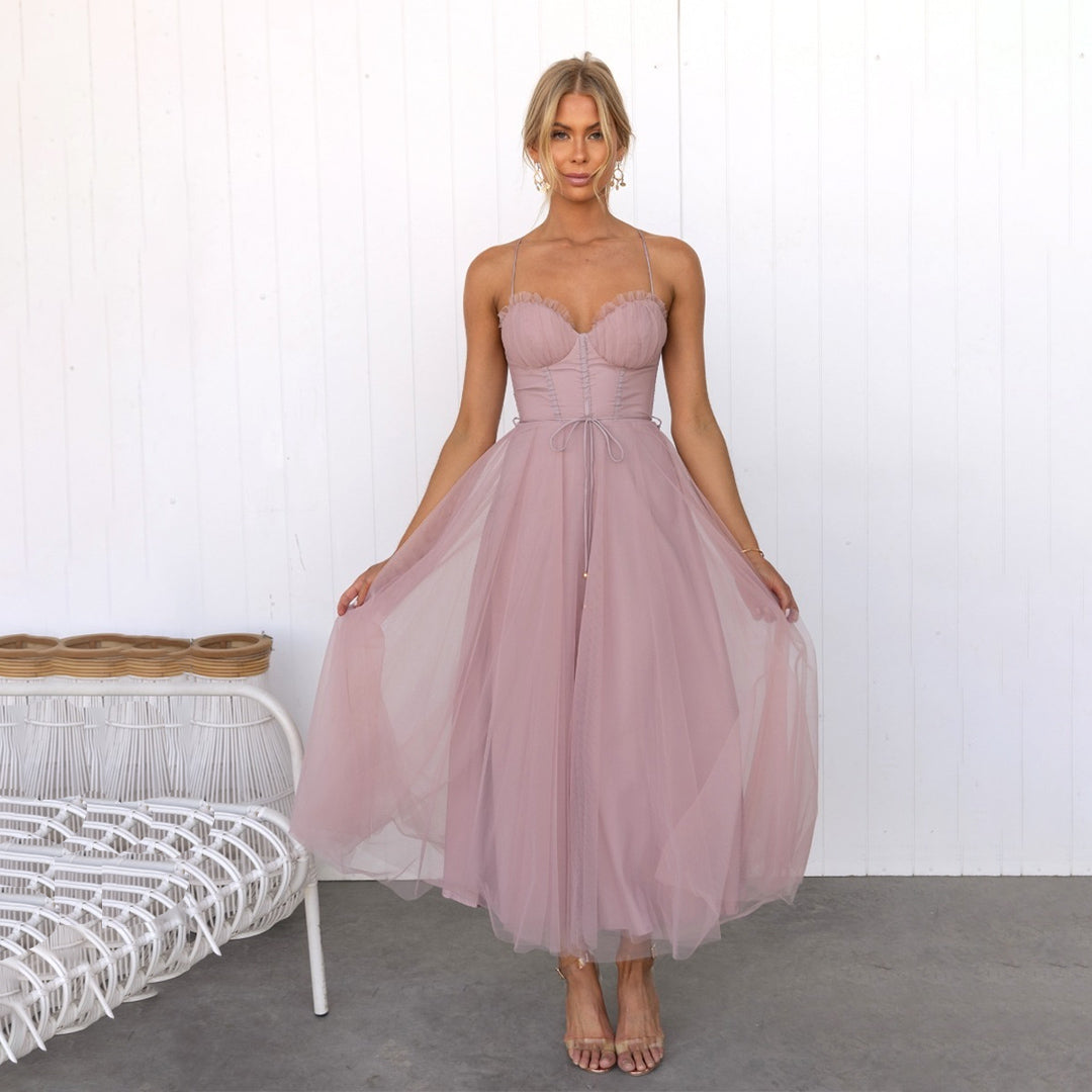 Eleganzia™ – Elegantes Damen Midikleid mit Vielseitigem Design
