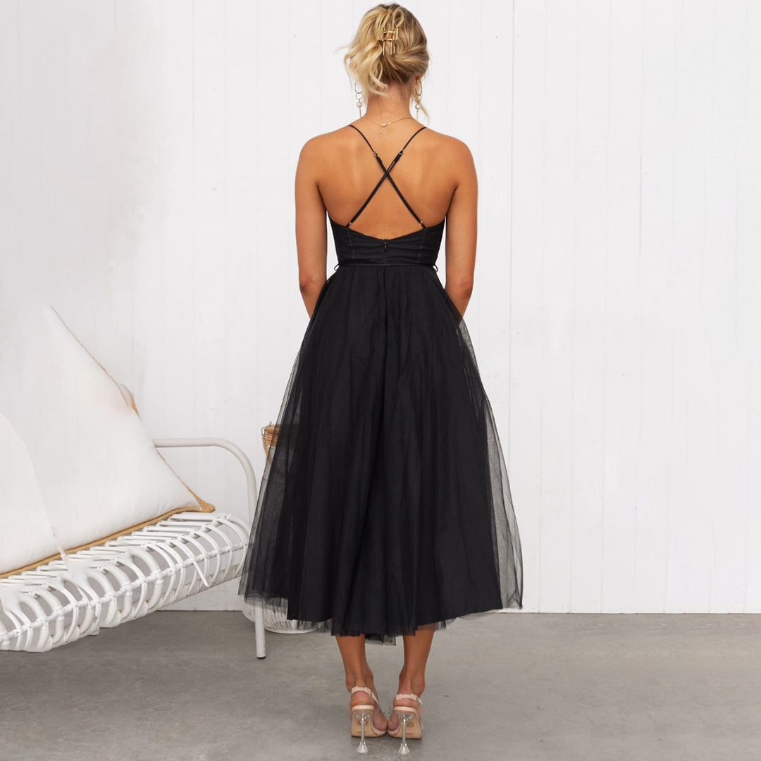 Eleganzia™ – Elegantes Damen Midikleid mit Vielseitigem Design